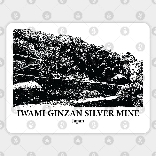 Iwami Ginzan Silver Mine - Japan Magnet by Lakeric